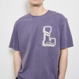 T-shirt uomo girocollo viola LDM101215 365365GREYSTONE LES DEUX 