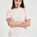 T-shirt donna girocollo rosa cipria 12505 PINK ANINE BING 
