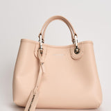 Borsa a mano donna in pelle rosa cipria EW000361 AF12036M1332 EMPORIO ARMANI 
