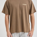 T-shirt uomo girocollo tortora OCM41114 ALMOND REPRESENT 