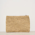 Pochette donna Ampy in rafia chiara AMPY TEA IBELIV 