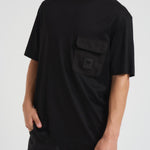 T-shirt uomo con tasca nera EM002978 AF10761UC001 EMPORIO ARMANI 