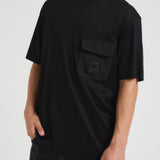 T-shirt uomo con tasca nera EM002978 AF10761UC001 EMPORIO ARMANI 