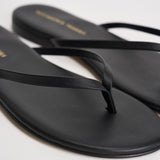 Sandalo donna infradito nero 10165 MORO ACCADEMIE TESSILI 