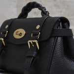 Borsa donna in pelle nera "Alexa" RL6595 736A100 MULBERRY 