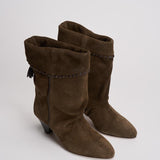 Stivale in camoscio drappeggiato BO0188FB C1A20S50BZ ISABEL MARANT 