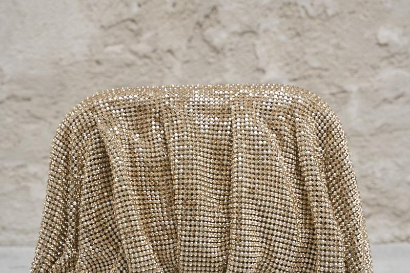 Pochette donna con strass dorata VENUS LAPETITE 060ORO BENEDETTA BRUZZICHES 