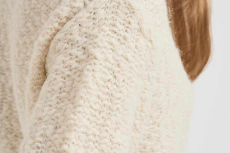 Maglia donna Romane con trecce panna PU0694FA C3L07I23EC ISABEL MARANT 