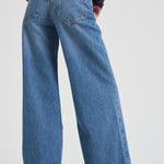 Jeans donna Lemony in denim PA0052FA B1H06I30BU ISABEL MARANT 