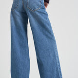 Jeans donna Lemony in denim PA0052FA B1H06I30BU ISABEL MARANT 