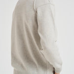 Maglia Lambswool uomo grigia 19CMKN707A 110149AM13 CP COMPANY 
