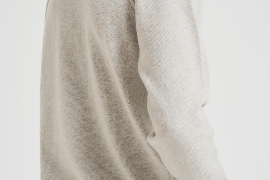 Maglia Lambswool uomo grigia 19CMKN707A 110149AM13 CP COMPANY 