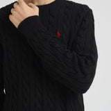 Maglia uomo girocollo nera 710775885 012 RALPH LAUREN 