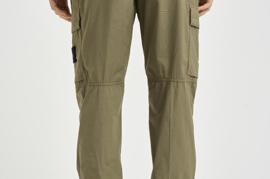 Pantalone uomo cargo verde militare 3100031 S0003V005G STONE ISLAND 