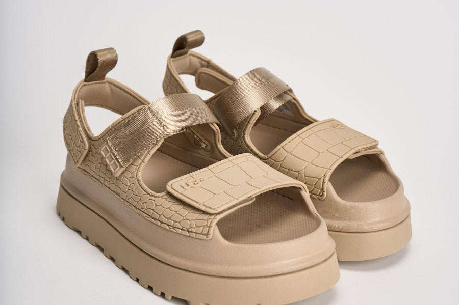 Sandalo donna GoldenGlow Embossed beige 1175311 MDSD UGG 