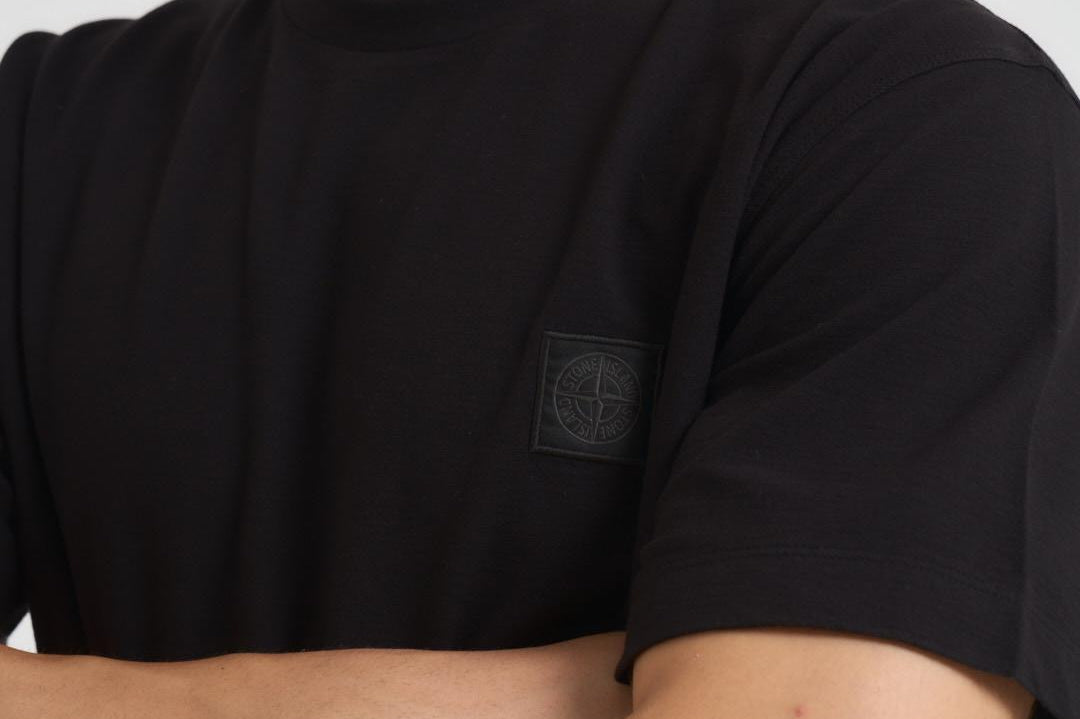 T-shirt uomo nera 2100034 S0F11V0029 STONE ISLAND 