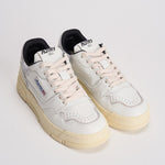 Sneakers donna Clc Low bianca e grigia ROLW MY06 AUTRY 