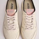 Sneakers donna Medalist panna, argento e rosa AULW LE18 AUTRY 