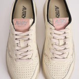 Sneakers donna Medalist panna, argento e rosa AULW LE18 AUTRY 