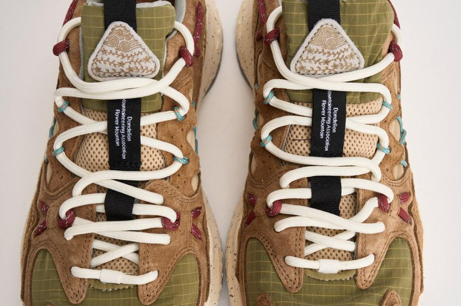 Sneakers uomo Yamabushi cammello YAMABUSHIM 1D57BISCUIT FLOWER MOUNTAIN 