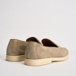 Mocassino uomo in suede beige 3413 VISONEC15 DOUCAL'S 