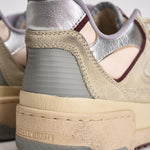 Sneakers uomo Forty2 crema e viola GMF00630 F00795815484 GOLDEN GOOSE 