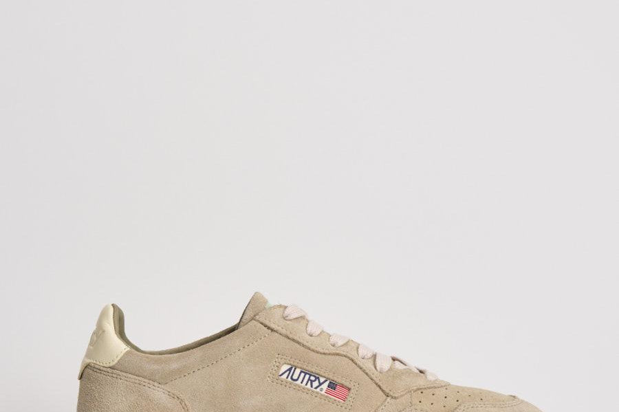 Sneakers uomo Medalist low taupe AULM UH13 AUTRY 