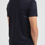 T-shirt uomo blu con logo bianco 8N1TD8 1JVZ0920 EMPORIO ARMANI 