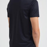 T-shirt uomo blu con logo bianco 8N1TD8 1JVZ0920 EMPORIO ARMANI 