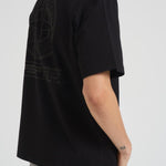 T-shirt uomo girocollo nera 2100037 S0241V0029 STONE ISLAND 