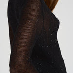 Top a coste in lurex KERRIA FULLBLACK IRO 
