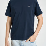 T-shirt uomo girocollo blu TSPM 007B AUTRY 
