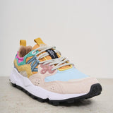 Sneakers donna Yamano 3 celeste 1I25 ROSELIGHTVIOLET FLOWER MOUNTAIN 