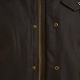 Giacca uomo cerata Ashby verde militare MWX0339 OL71 BARBOUR 