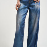 Jeans donna Peggy in denim slavato GWP02528 P00240650100 GOLDEN GOOSE 