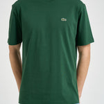 T-shirt uomo girocollo verde TH7318 132 LACOSTE 