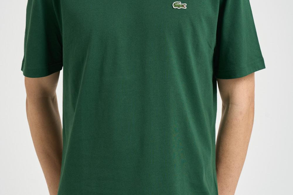 T-shirt uomo girocollo verde TH7318 132 LACOSTE 