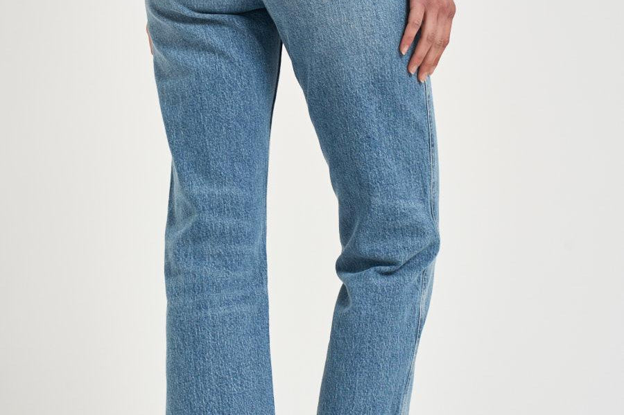 Jeans donna Jane in denim blu chiaro 11957 WHD39WASHED BLUE ANINE BING 