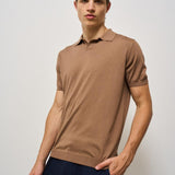 Polo uomo marrone K100423 06 KANGRA 