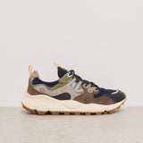 Sneakers uomo Yamano 3 marrone 3B06 GREYBLUE FLOWER MOUNTAIN 