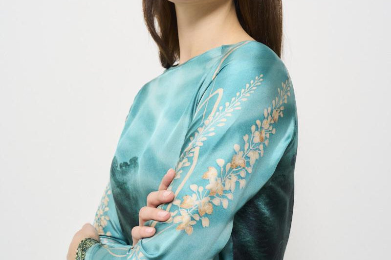 Blusa donna in seta Aloe 10061 514708 PIERRE-LOUIS MASCIA 