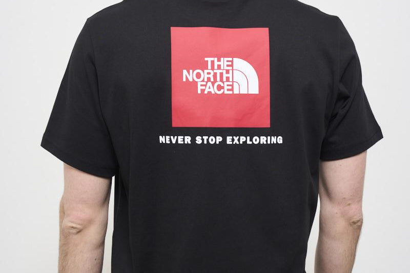 T-shirt uomo girocollo nera NF0A87NP JK31 THE NORTH FACE 