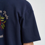 Camicia uomo manica corta blu SH247 CO264NY DROLE DE MONSIEUR 