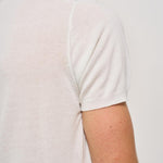 Polo uomo bianca EU526 823C ACCADEMIE TESSILI 