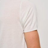 Polo uomo bianca EU526 823C ACCADEMIE TESSILI 