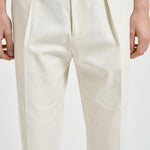 Pantalone uomo Chiaia bianco CHIAIAGD CHINO03WHITE BERWICH 