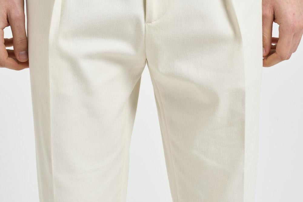 Pantalone uomo Chiaia bianco CHIAIAGD CHINO03WHITE BERWICH 