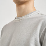 Felpa uomo girocollo grigio chiaro 6100034 S0060V0161 STONE ISLAND 