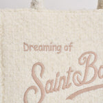 Borsa donna Colette Tweed panna COLETTETWD 10 MC2 SAINT BARTH 