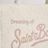 Borsa donna Colette Tweed panna COLETTETWD 10 MC2 SAINT BARTH 